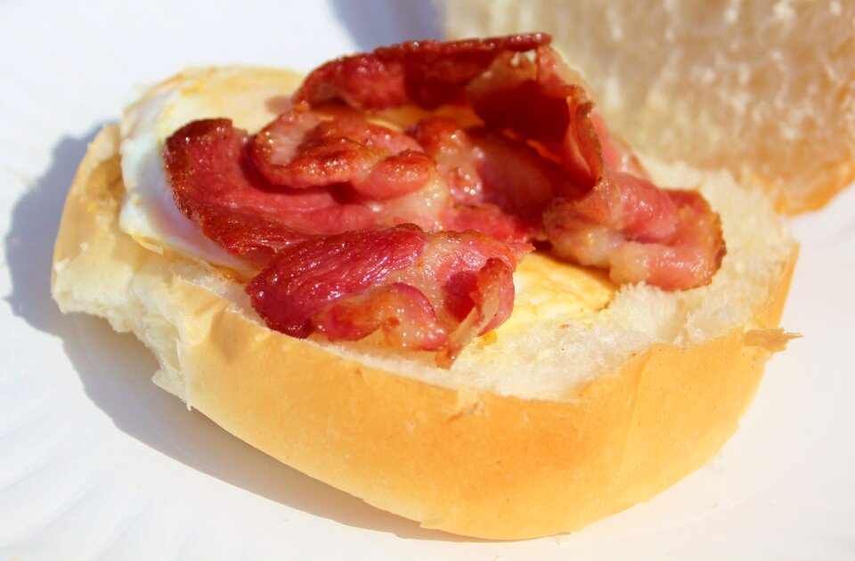 Roll food breakfast
