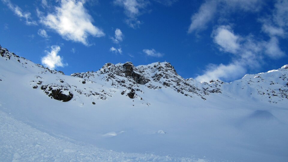 Mountains alpine snow photo