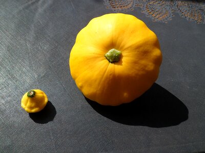 Yellow vegetables fruit