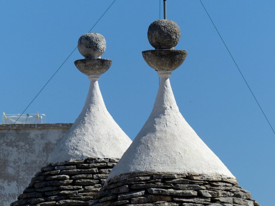 Houses roofs rotunda