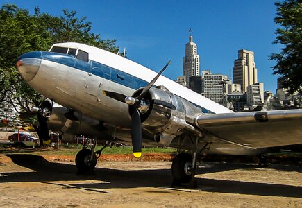 Plane flight aviation photo