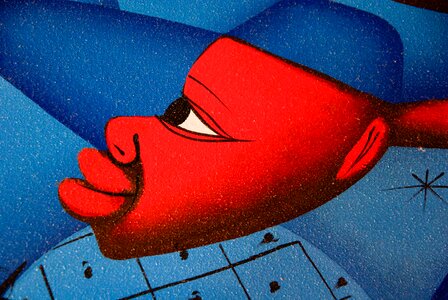 Graphics character street art