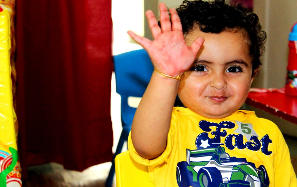 Expression happiness childhood