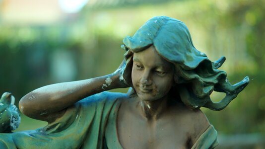 Sculpture figure face