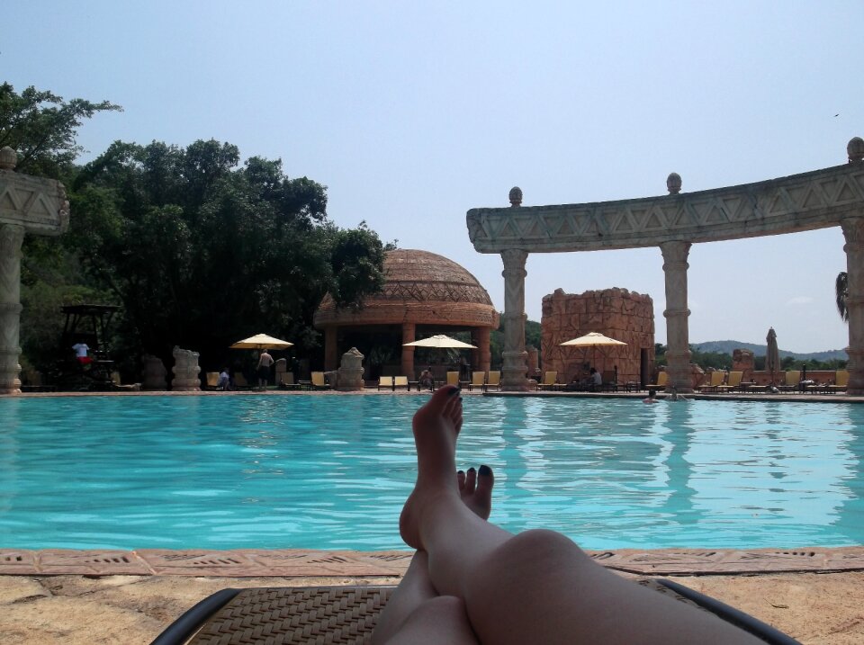 Relaxation luxury holiday