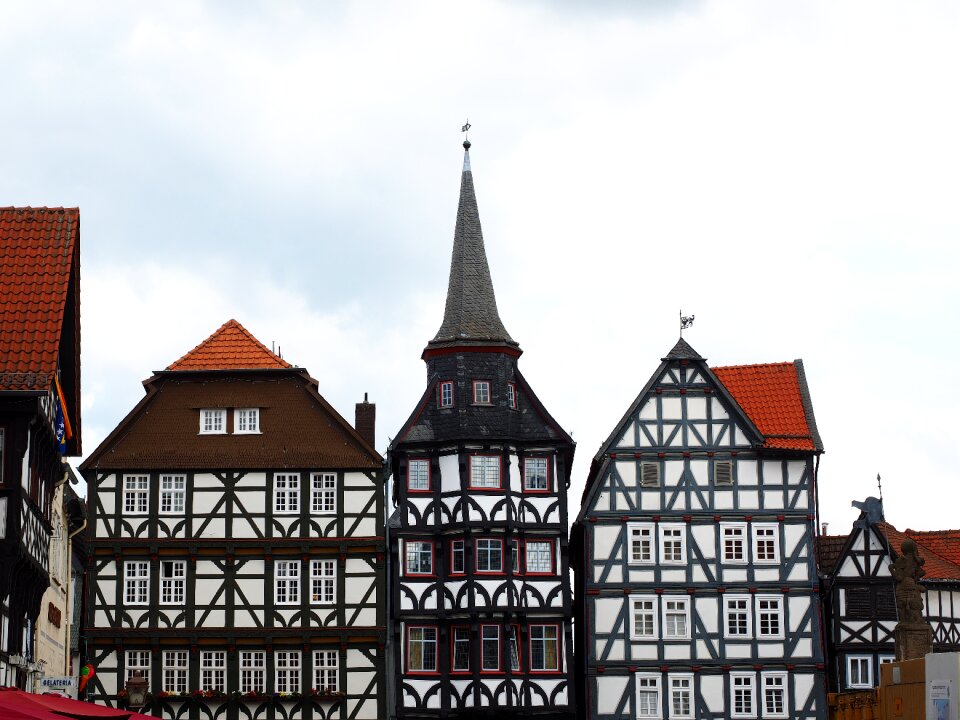 Fachwerkhäuser historic old town stadtmitte