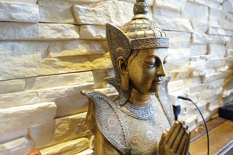 Hands together thailand buddha ten