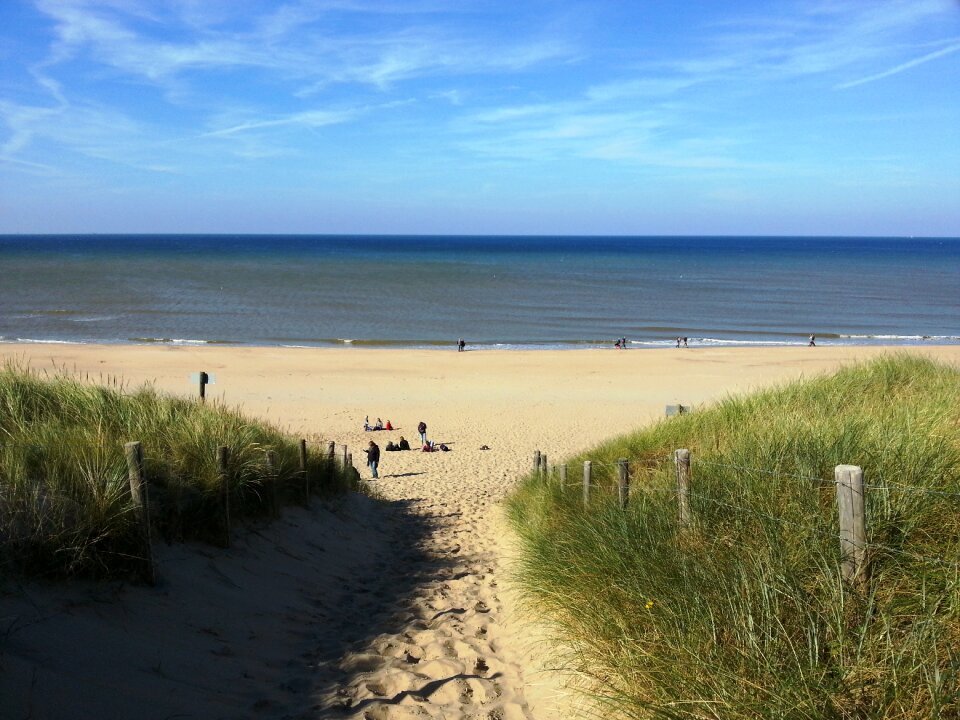 Sky nature sand