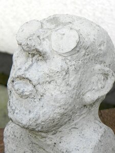 Head art sculpture