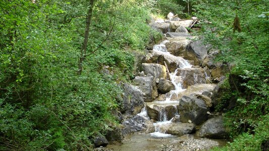 Waterfall nature landscape