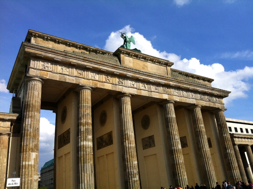Berlin brandenburg gate landmark