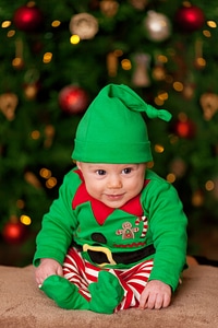 Christmas costume cute photo