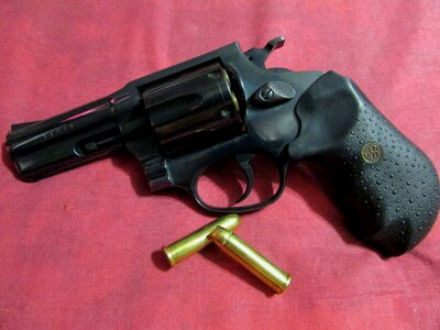 Pistol bullet handgun photo