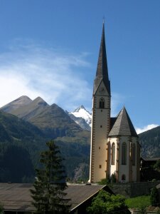 Grossglockner steeple carinthia