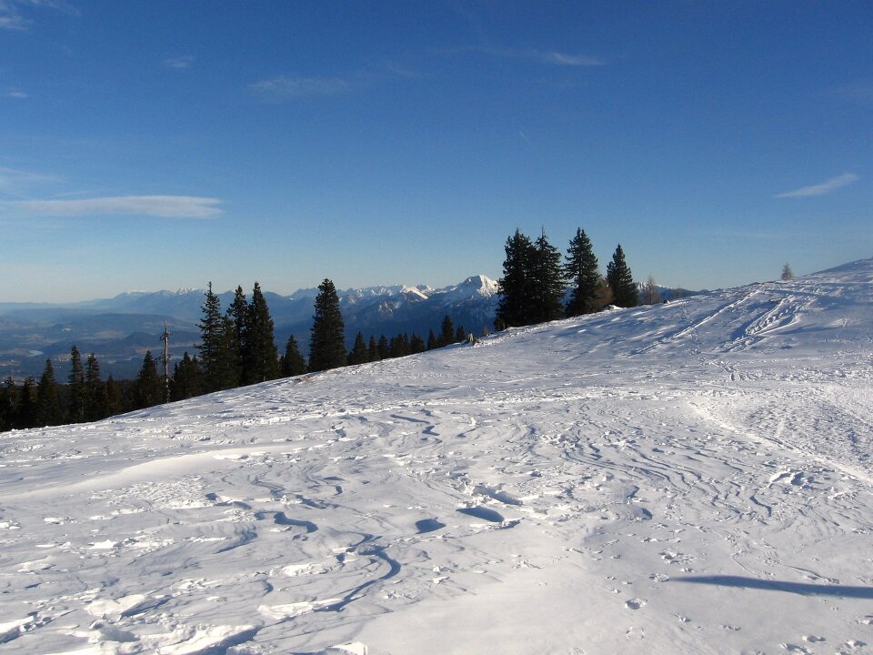 Winter carinthia dobratsch