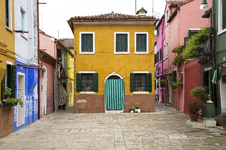 Old building color