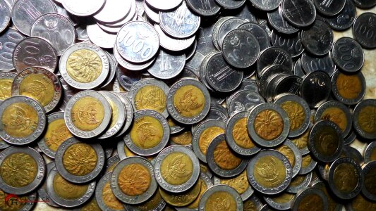 Financial gold metal