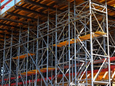 Strive scaffold housebuilding photo