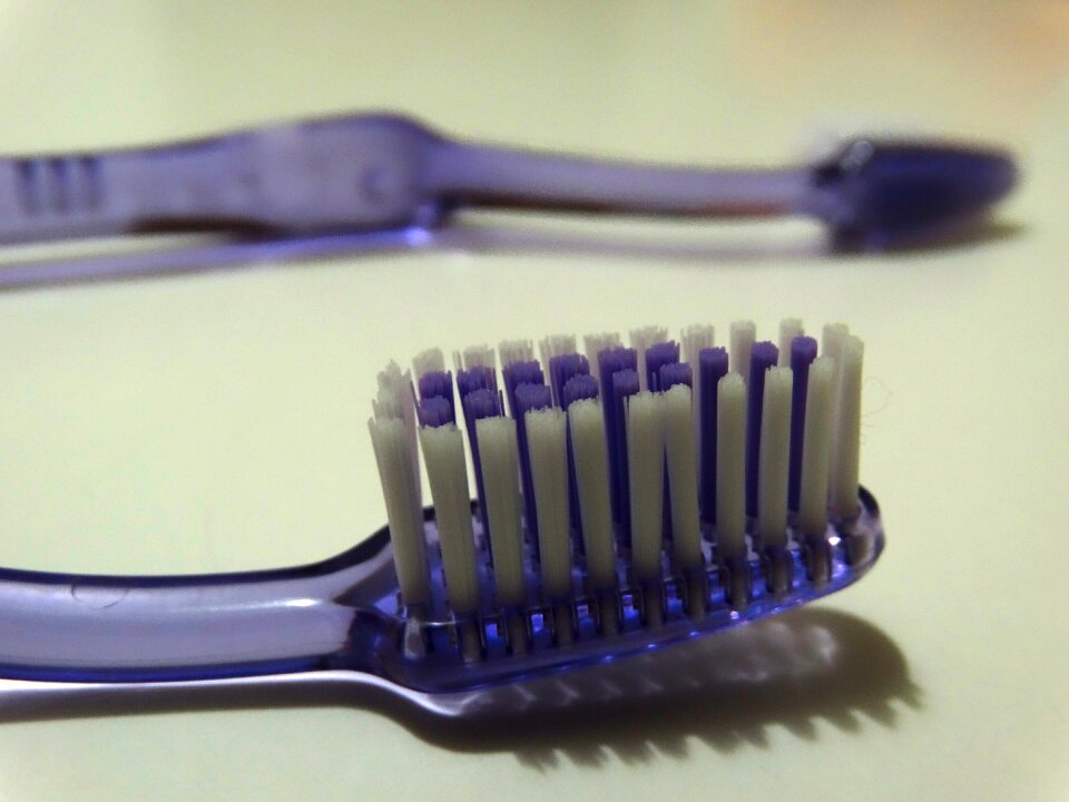 Tooth brushes bristles dental care