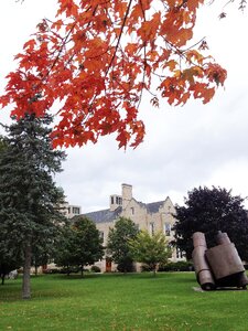 Autumn college campus