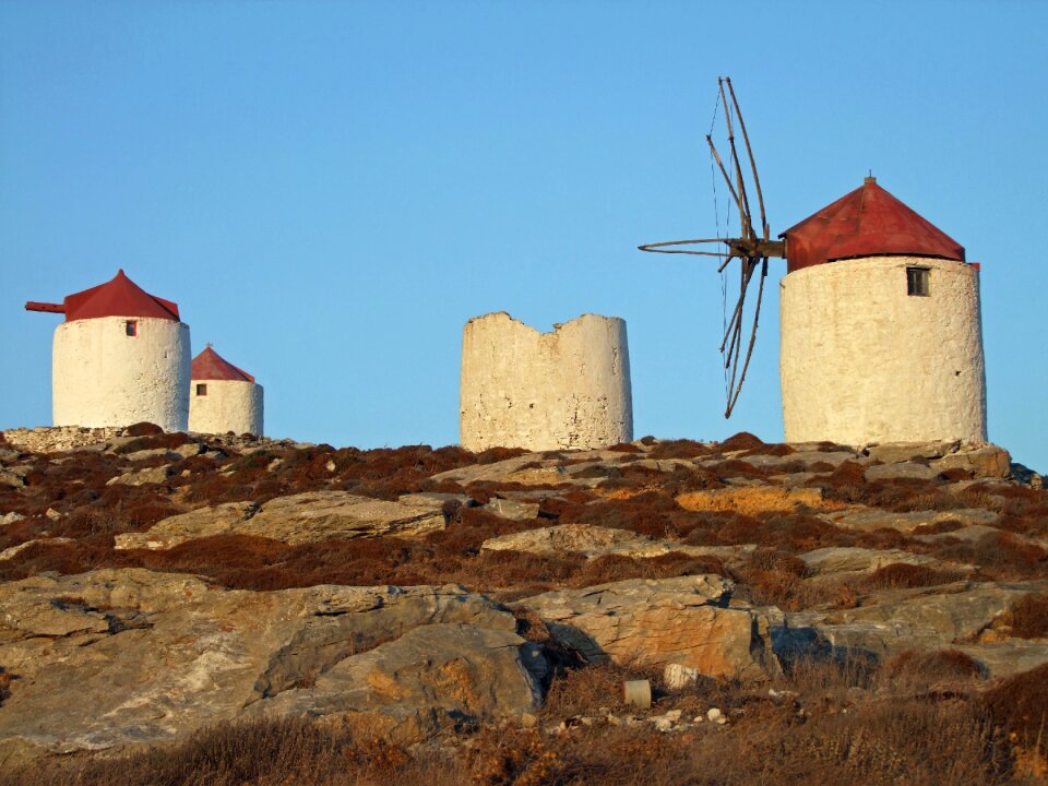 Landmark ruin greece