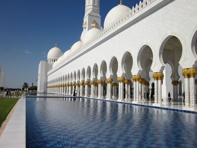 Mosque abu dhabi sheikh zayid mosque photo