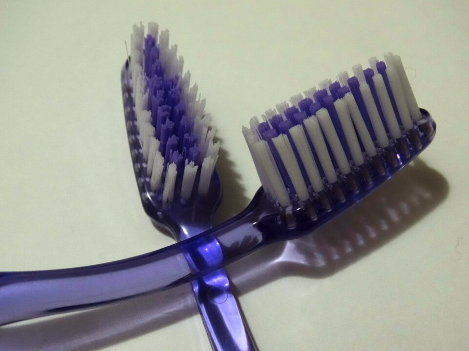 Tooth brushes bristles dental care