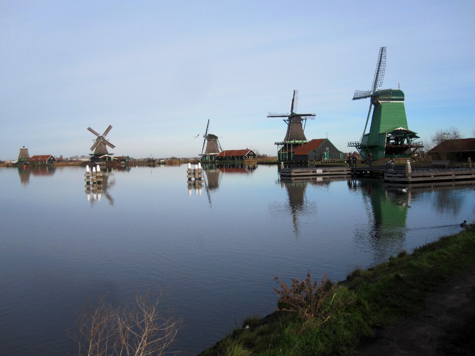 Zaanse schans view landscape