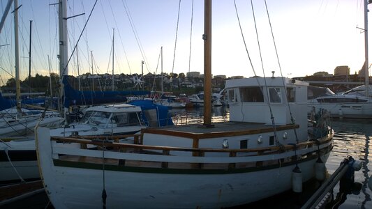 Boat kai the coastal environment
