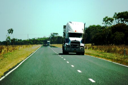 Transport semi trailers carriage of goods