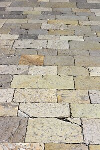 Away stones sidewalk