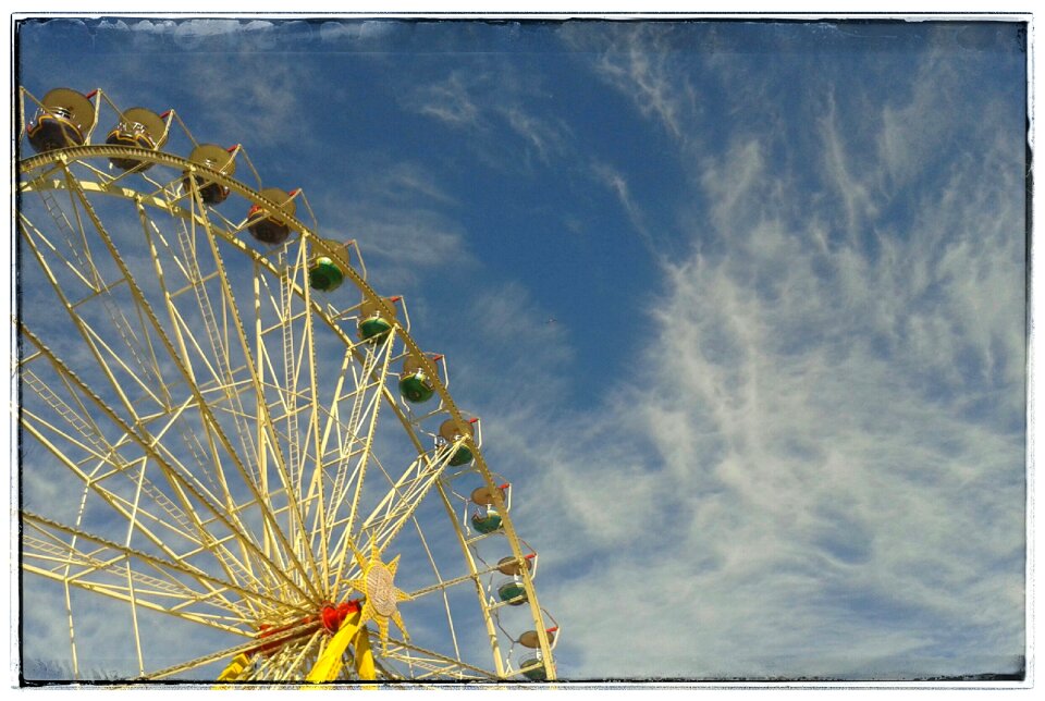 Ride summer sky clouds