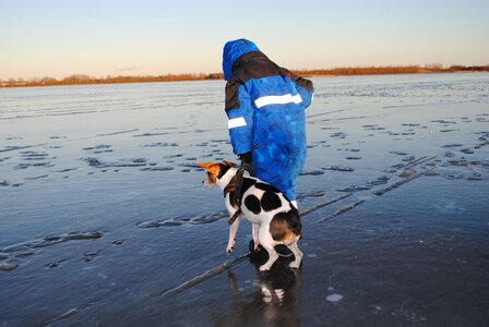 Ice cream lake frozen lake