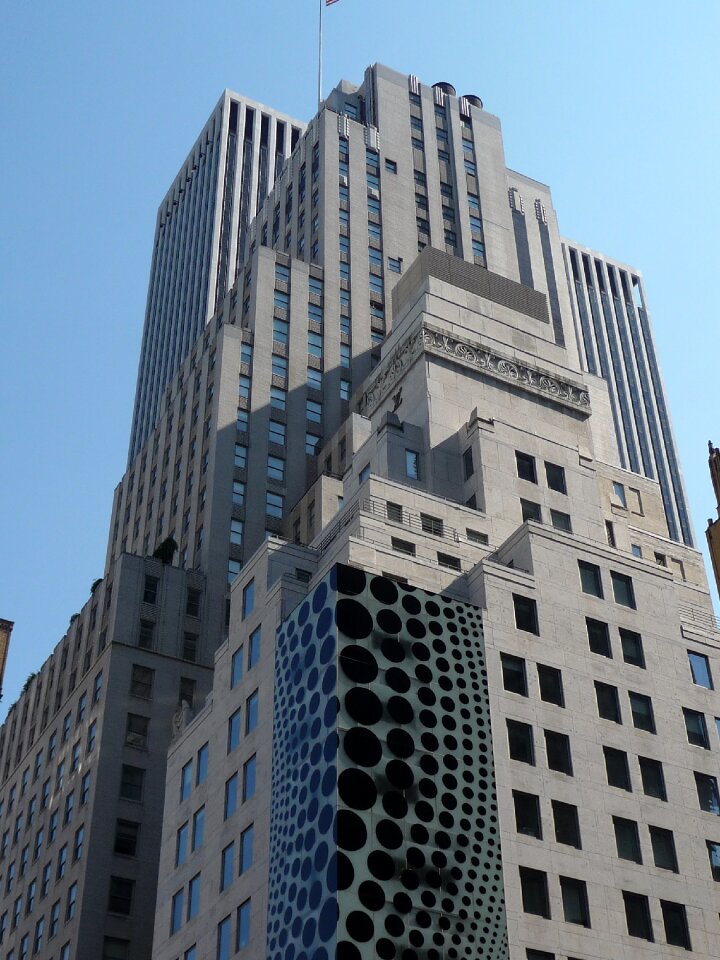 Building architecture downtown