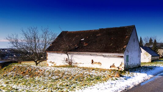 Rest agriculture housetop