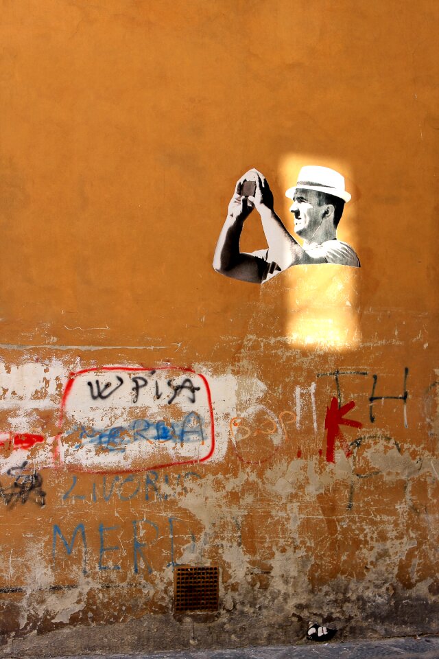Hauswand murals painted wall