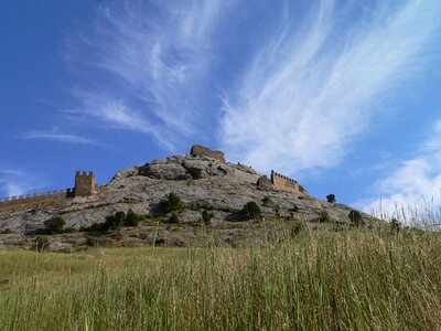 Castle sky blue sky
