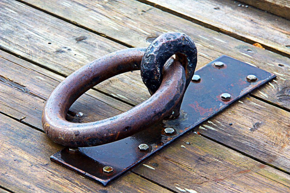 Bridge still life iron