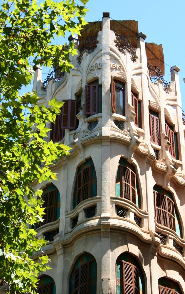 Spain monument façades