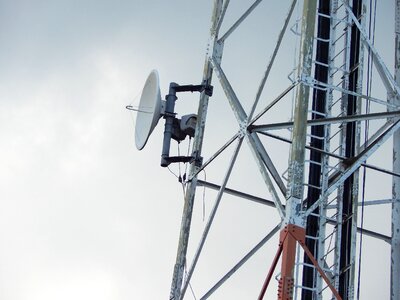 Transmitter antenna tower