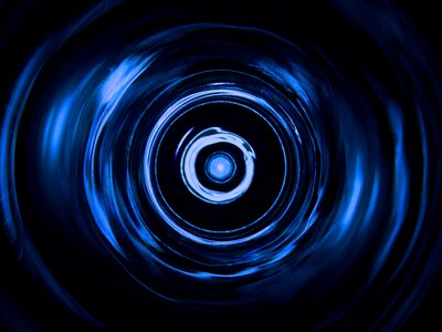 Blue pattern light patterns