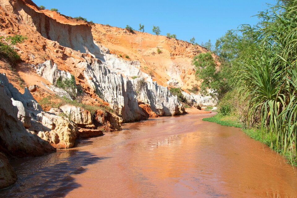 Gorge watercourse desert