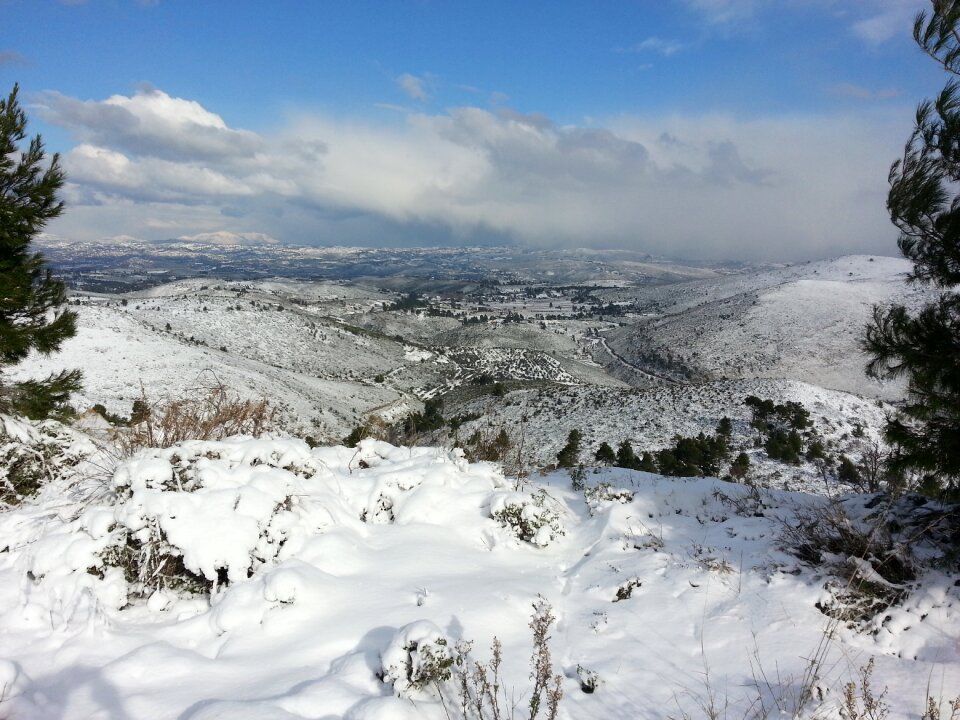 Winter ice white