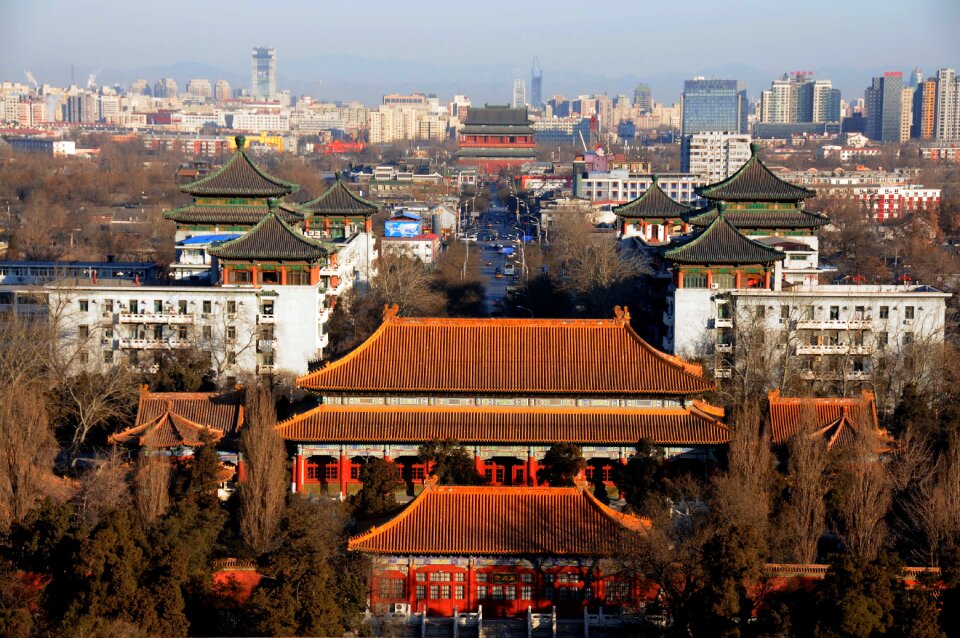 The scenery silhouette china wind
