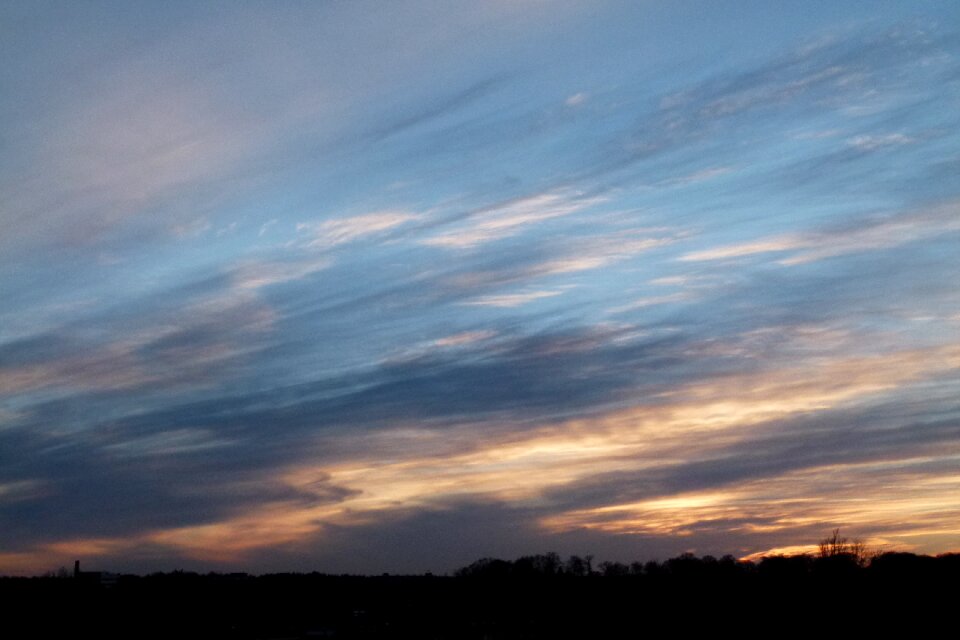 Sunset evening sky heaven
