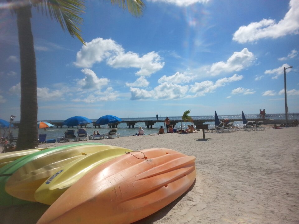 Beaches kayaking island
