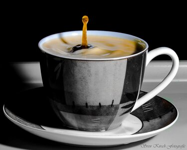 Coffee cup cup coffee foam