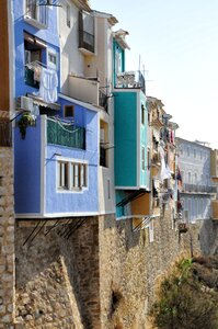 Facades city colors