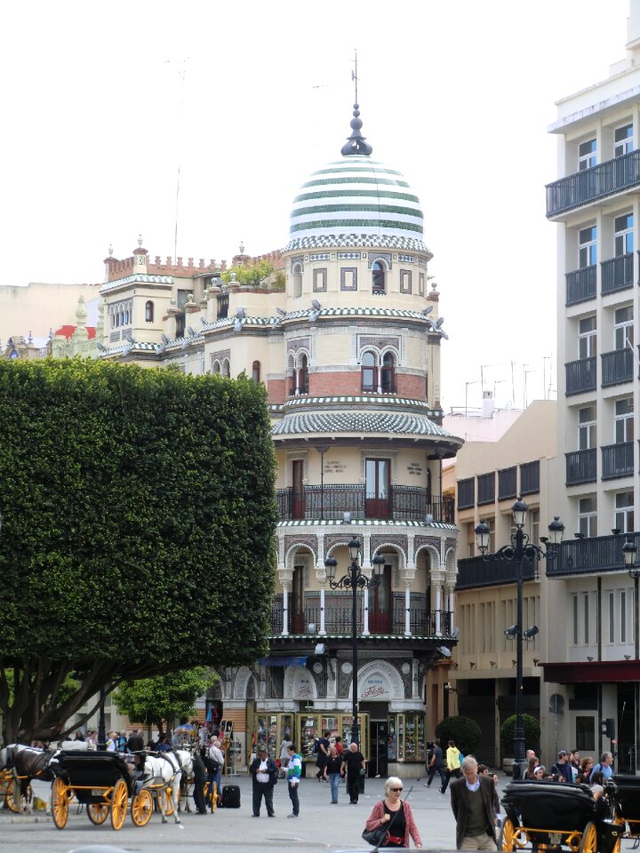 Travel tourism building