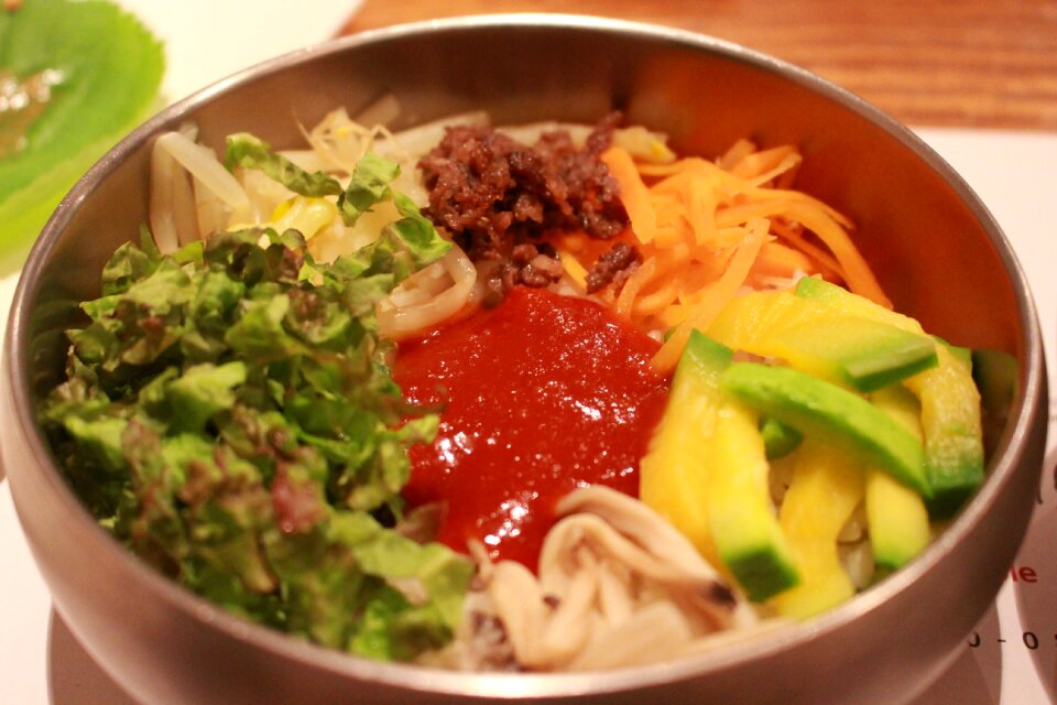 Korean gochujang bob